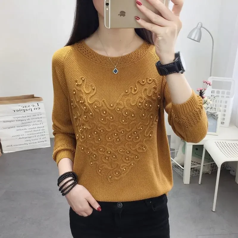 2024 Autumn Winter Melted Suit Unied Fashion Patchwork Sweaters Clothing Woman Cov-shaped Waist Knitted Top for Woman L241